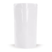 Sachet doypack blanc — comparatif des tailles des formats disponibles dans la gamme